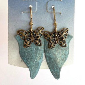 Jody Coyote Tranquil collection Butterfly Earrings